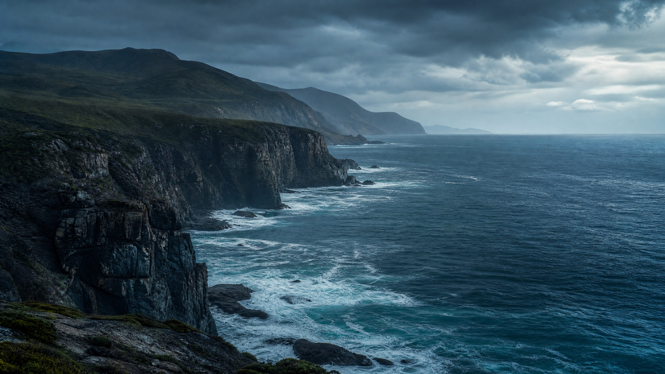 Coastal cliffs